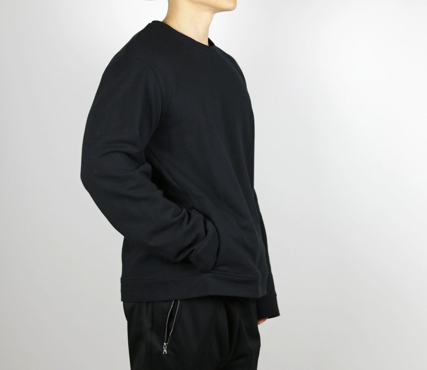 Terry Sweater (Black)