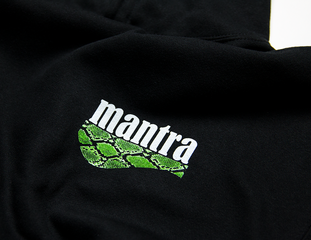 Mantra Hoodie (snake print)