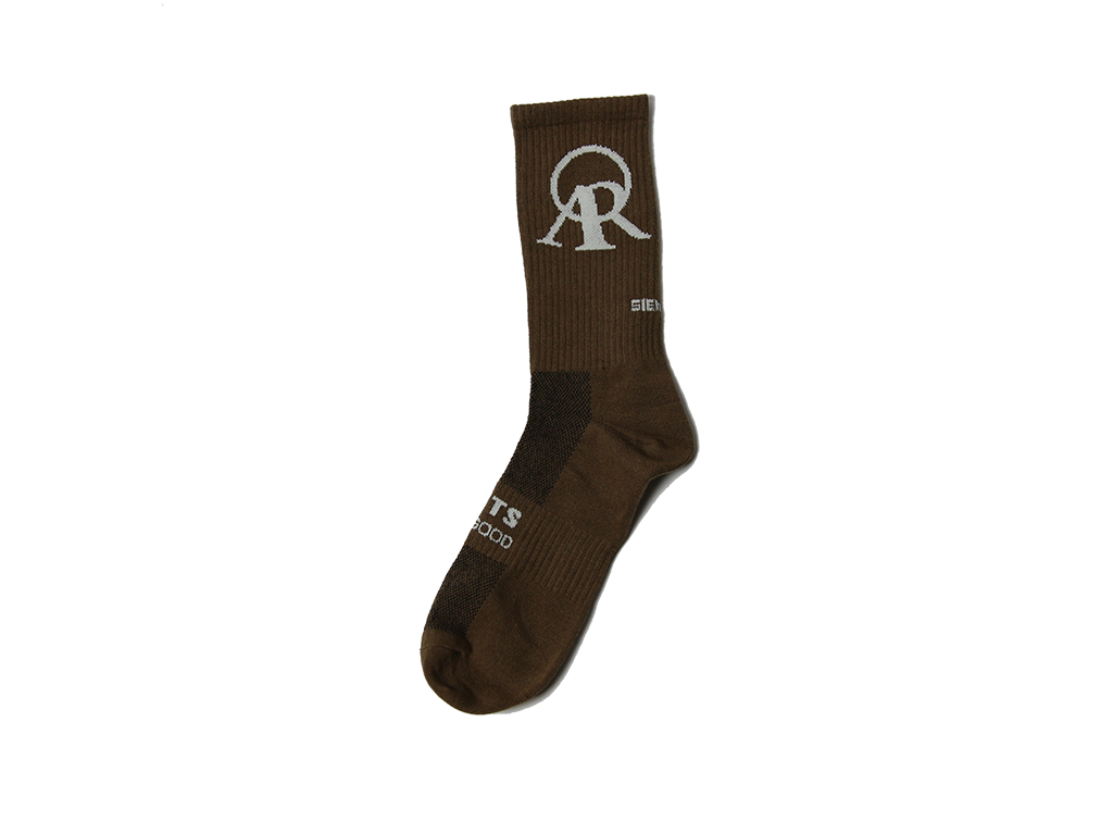 Life is Good Sock (Brown)