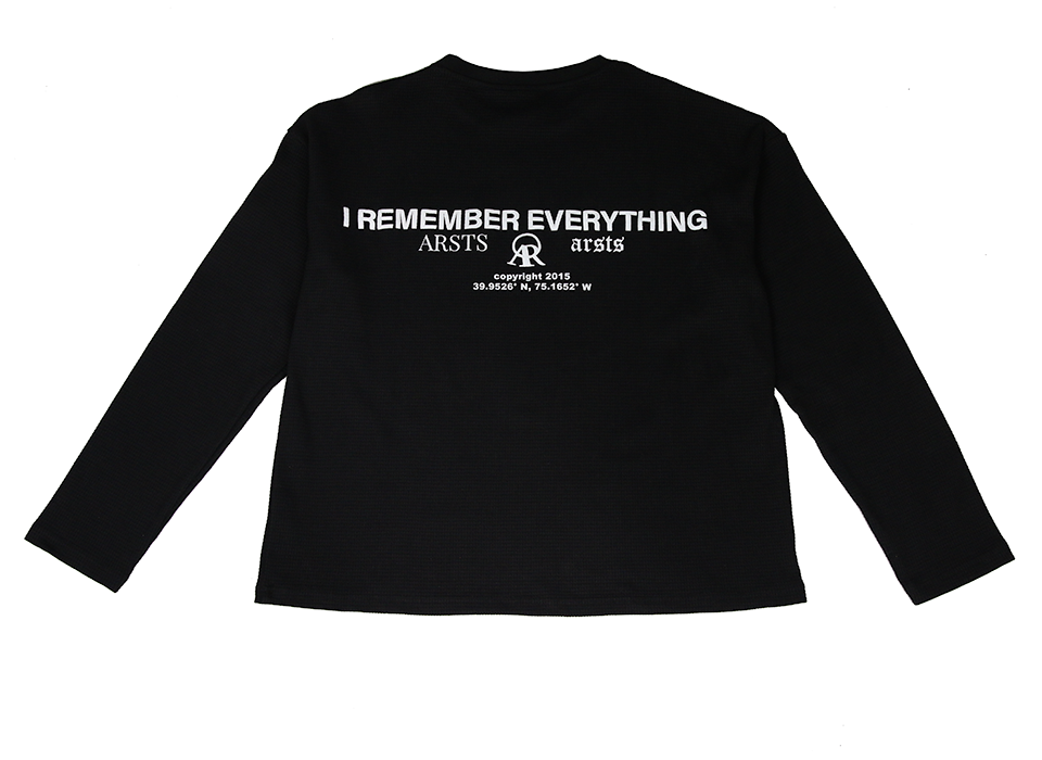 Waffle L/S Shirt (Black)